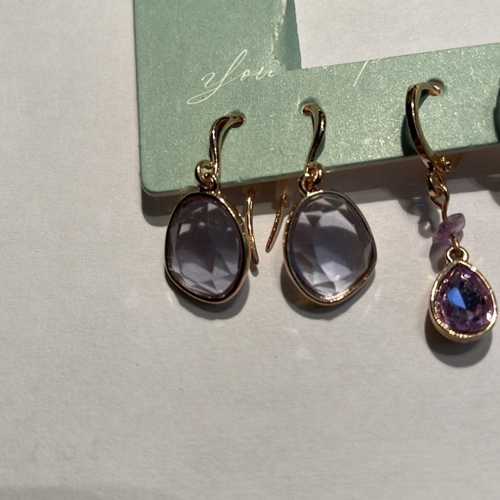 Amethyst Earrings Bundle - Picture 3 of 4